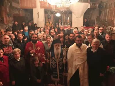Празнична Вечерна во манастирот Свети Георгиј – Велушина