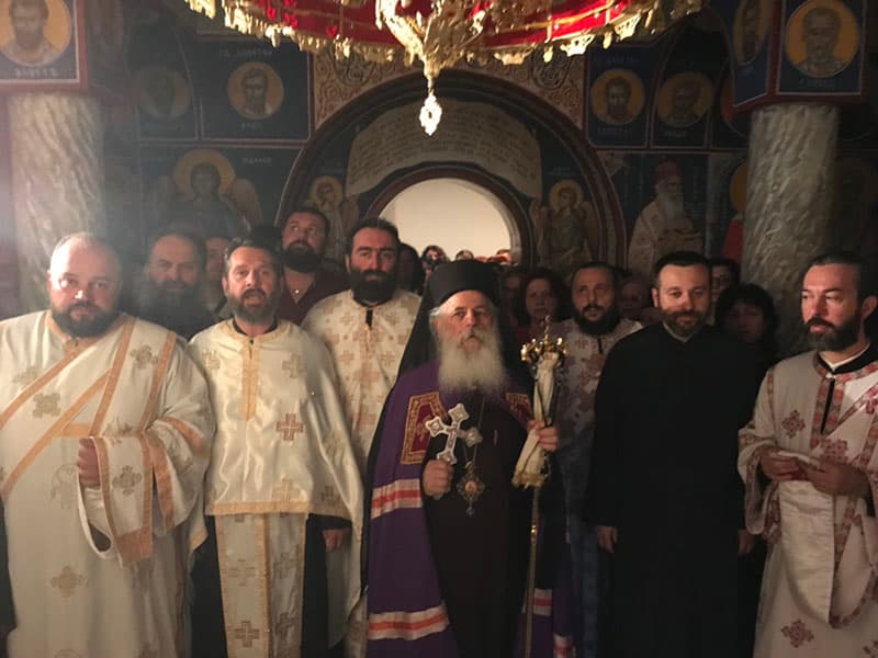 Архиерејска Вечерна Богослужба во храмот „Света Лидија“, во Нова Битола
