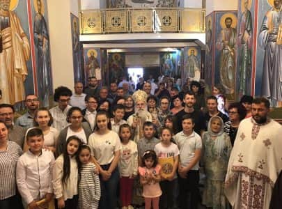 Седма недела по Пасха - Света Архиерејска Литургија во храмот „Света Петка“, во Прилеп