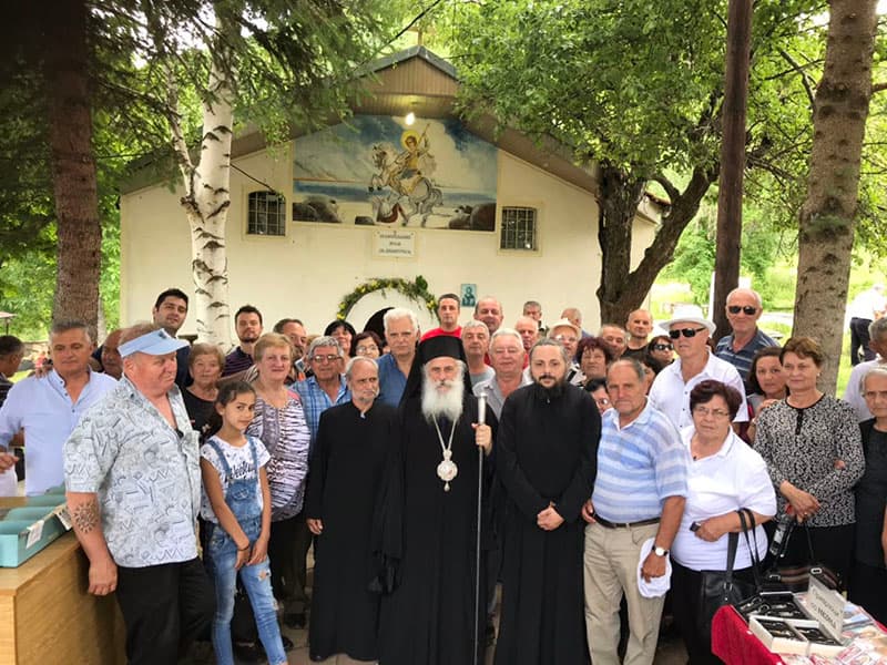 Втор ден Духовден - Света Архиерејска Литургија во село Ореовец