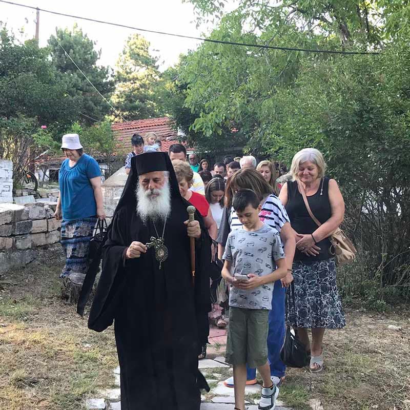 Празнична Вечерна во манастирот „Свети Јован Крстител“ - Германски гробишта, во Битола