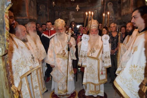 Свети Наум Охридски – Света Архиерејска Божествена Литургија во Охрид