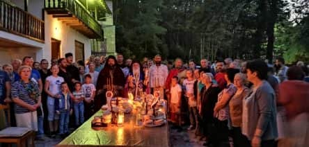 Архиерејска Вечерна богослужба во манастирот Свети Илија – Ротино