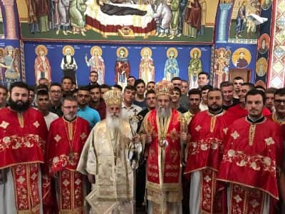 Единаесетта недела по Педесетница – Света Архиерејска Литургија и призив на Светиот Дух во МПБ „Свети Климент Охридски“