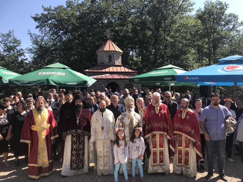 Големо осветување на храмот „Света Великомаченица Параскева (Петка)“ во село Илино