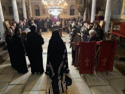 Архиерејска Вечерна со Чин на простување во соборниот храм „Свети Великомаченик Димитриј“ во Битола