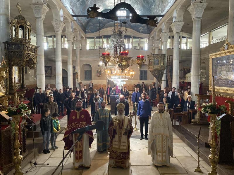 Трета Недела по Пасха (Недела на Жените Мироносици) - Света Архиерејска Литургија во храмот „Свети Великомаченик Димитриј“ во Битола