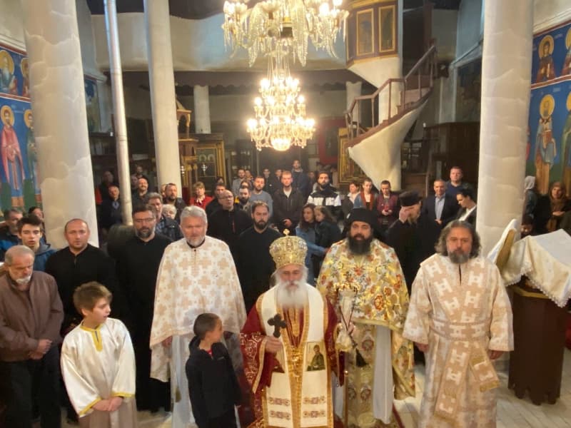 Свети Георгиј Победоносец – Света Архиерејска Литургија во Ресен