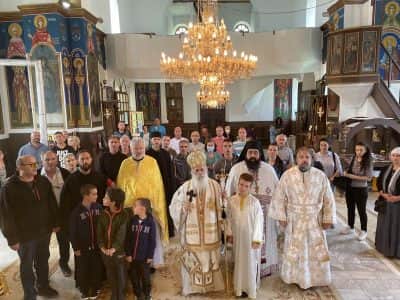 Деветта недела по Педесетница – Света Архиерејска Литургија во храмот „Свети Кирил и Методиј“, во Ресен