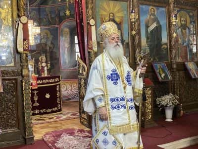 Осумнаесетта недела по Педесетница – Света Архиерејска Литургија во храмот „Света Великомаченица Недела“ во Битола