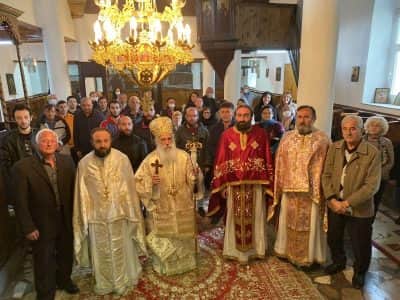 Дваесетта недела по Педесетница – Света Архиерејска Литургија во храмот „Свети Великомачени Димитриј“, во Буково