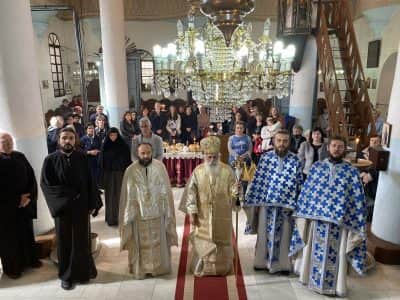 Покров на Пресвета Богородица – Света Архиерејска Литургија во храмот „Успение на Пресвета Богородица“ во Крушево