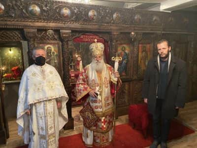 Сеноќно бедние во храмот „Свети Наум“, во Битола