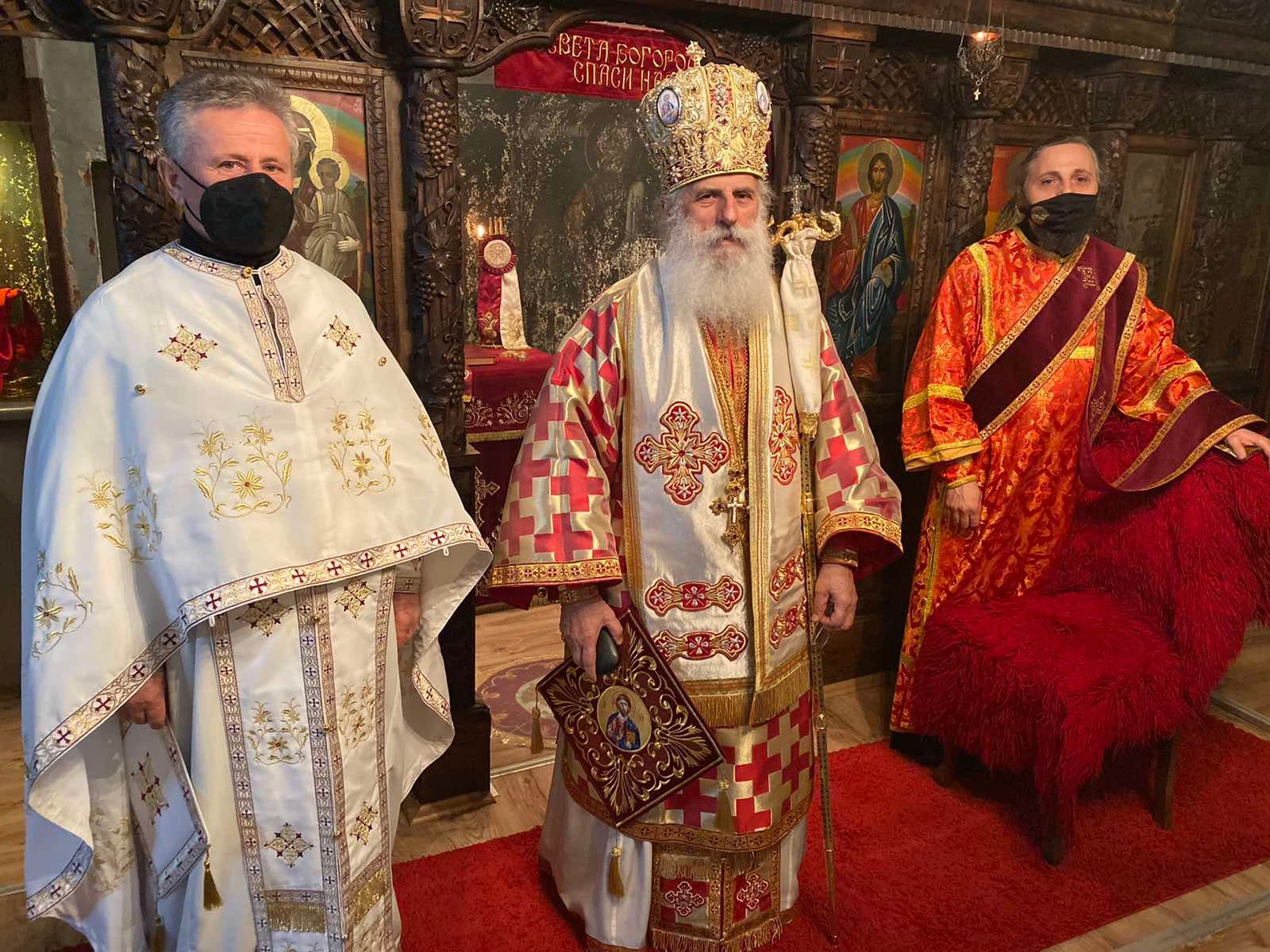 Сеноќно бедние во храмот „Свети Наум“, во Битола