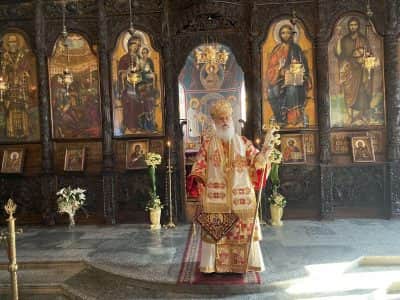 Собор на Свети Јован Крстител – Света Архиерејска Литургија во храмот „Рождество на Пресвета Богородица“, во Битола
