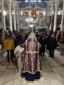 Среда од Првата седмица во Великиот пост – Света Литургија на Претходноосветени Дарови во соборниот храм „Свети Великомаченик Димитриј“, во Битола