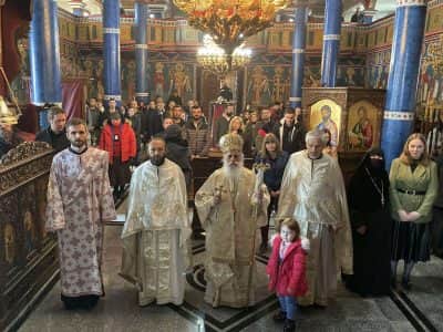 Недела на Страшниот Суд (Месопусна недела) – Света Архиерејска Литургија во храмот „Рождество на Пресвета Богородица“, во Битола