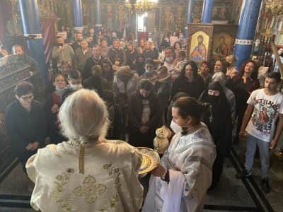 Велики Четврток – Света Архиерејска Василиева Литургија во храмот „Рождество на Пресвета Богородица“, во Битола