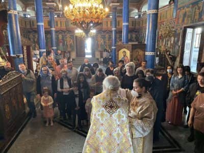 Четврта недела по Пасха (Недела на раслабениот) - Света Архиерејска Литургија во храмот „Рождество на Пресвета Богородица“ - Битола