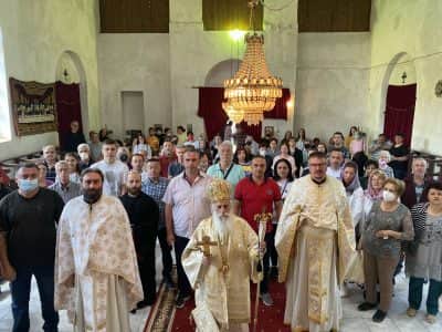 Вознесение Христово – Света Архиерејска Литургија во Брусник