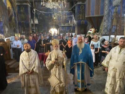 Раѓање на Свети Јован Крстител – Света Архиерејска Литургија, во Слепче