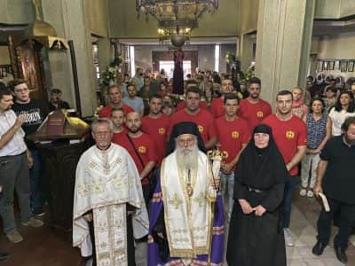 Преподобна маченичка Параскева Римјанка – Архиерејска Воскресна Вечерна Богослужба во Битола