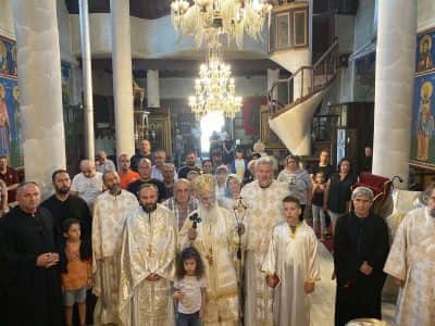 Шеста недела по Педесетница - Света Архиерејска Литургија во храмот „Свети Великомаченик Георгиј“ во Ресен