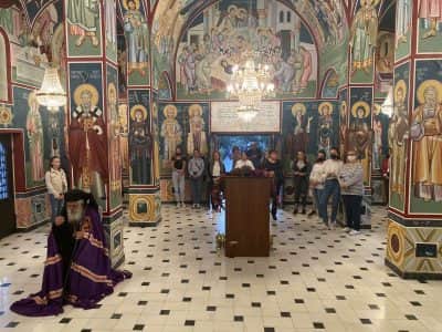 Рождество на Пресвета Богородица – Празнична Вечерна богослужба во манастирот „Рождество на Пресвета Богородица“ во село Новаци