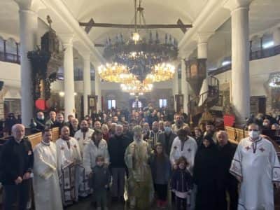 Воведение на Пресвета Богородица во храмот (Пречиста) – Света Архиерејска Литургија во храмот „Свето Благовештение“, во Прилеп