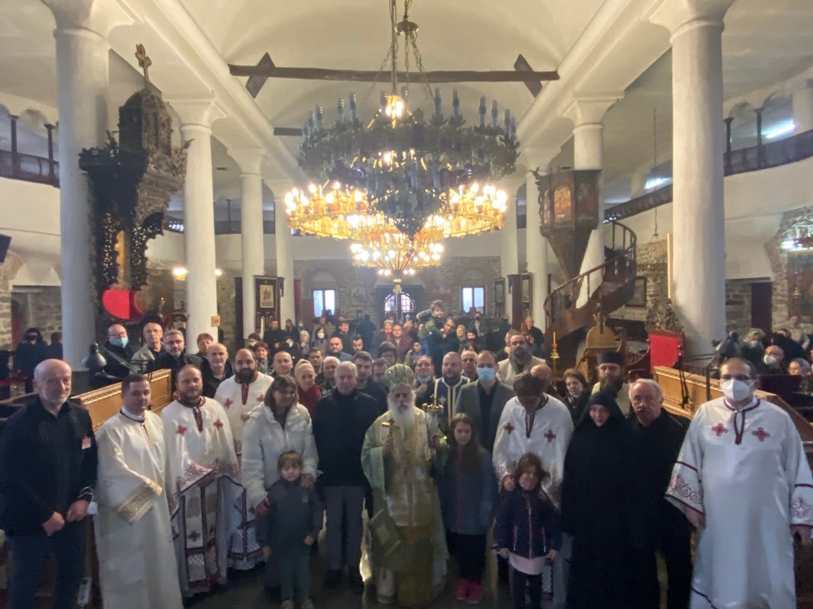Воведение на Пресвета Богородица во храмот (Пречиста) – Света Архиерејска Литургија во храмот „Свето Благовештение“, во Прилеп