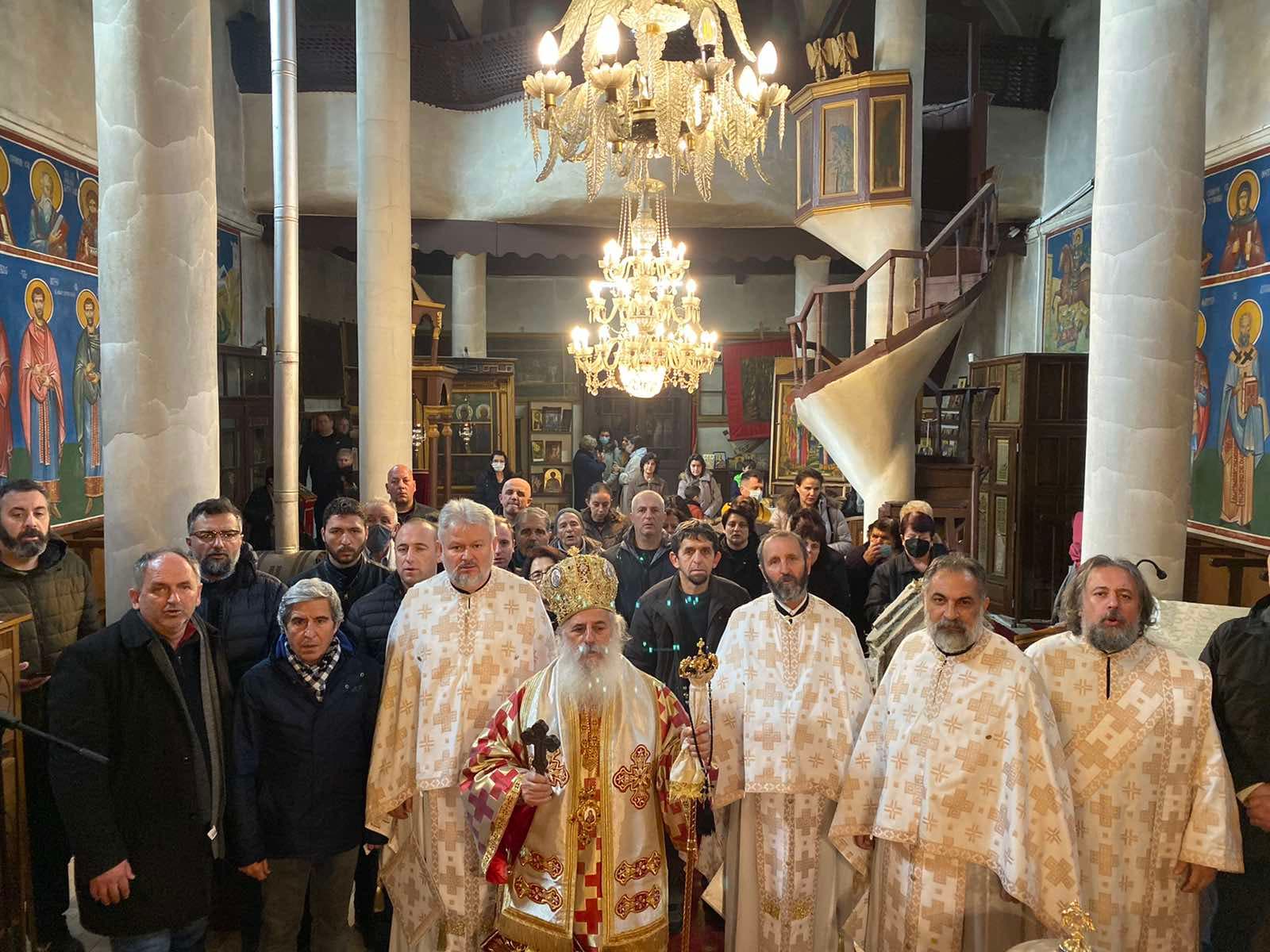 Свети Првомаченик и Архиѓакон Стефан (Трет ден Божик) – Света Архиерејска Литургија во храмот „Свети Великомаченик Георгиј“ во Ресен