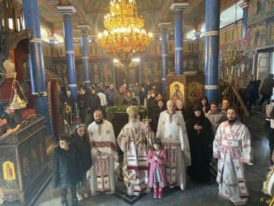 Обрезание Господово и Свети Василиј Велики – Света Архиерејска Литургија во храмот „Рождество на Пресвета Богородица“, во Битола