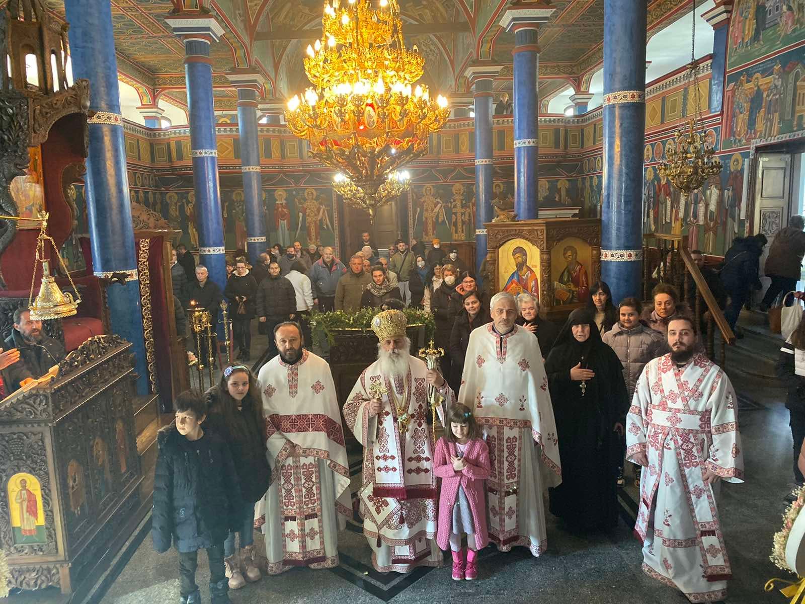 Обрезание Господово и Свети Василиј Велики – Света Архиерејска Литургија во храмот „Рождество на Пресвета Богородица“, во Битола