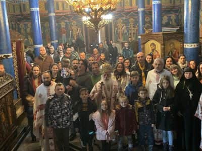 Недела на Страшниот Суд (Месопусна недела) – Света Архиерејска Литургија во храмот „Рождество на Пресвета Богородица“, во Битола