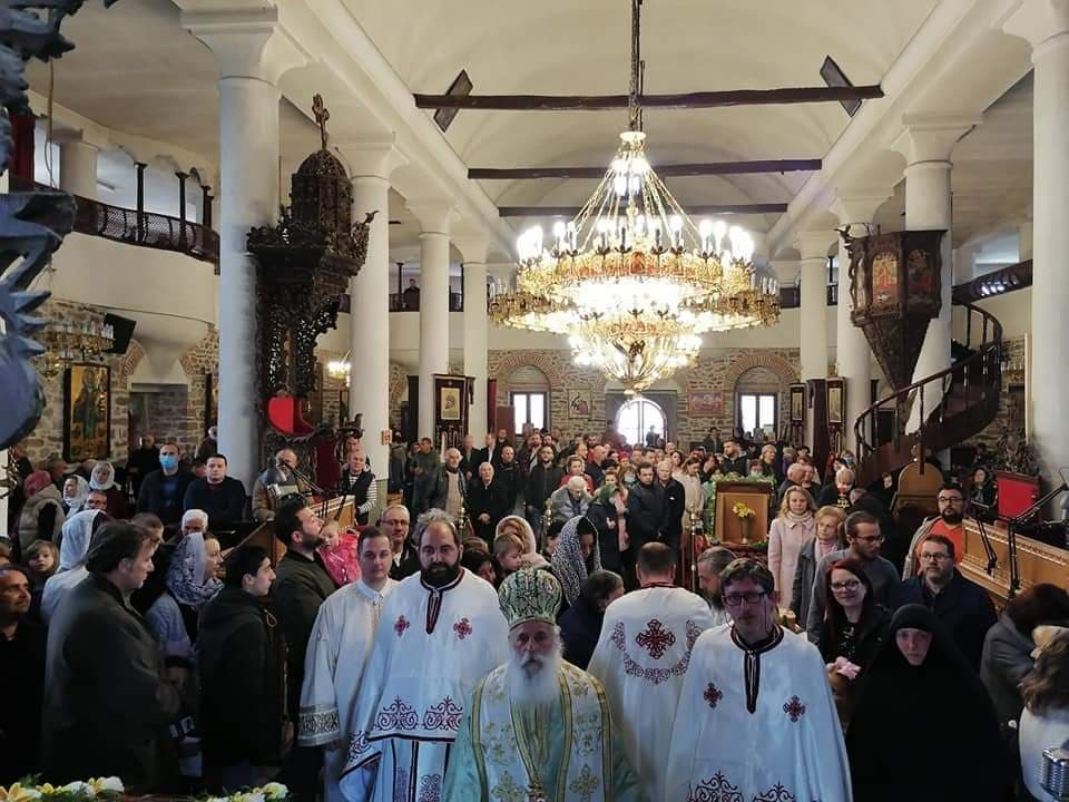 Благовештение на Пресвета Богородица – Света Архиерејска Божествена Литургија, во Прилеп