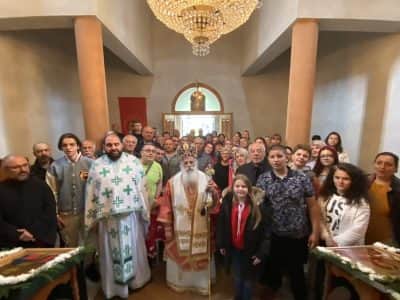 Томина недела – Света Архиерејска Литургија во село Дрен