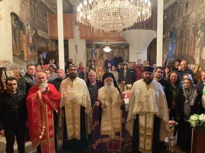 Празнична Вечерна во манастирот Свети Георгиј – Велушина