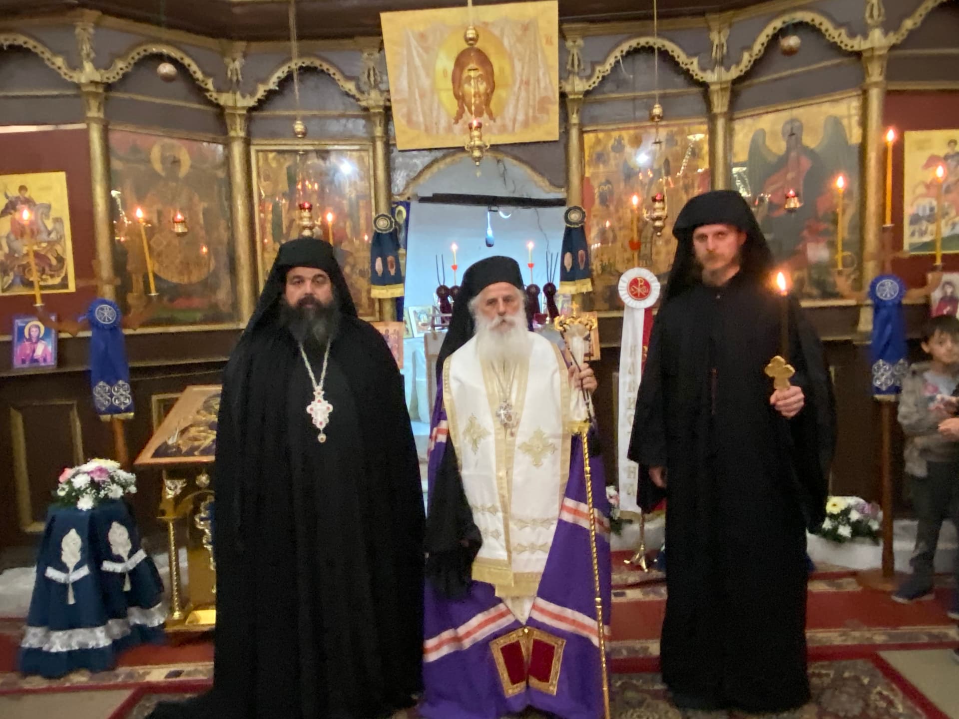 Воскресна Вечерна богослужба и монашки постриг во манастирот „Успение на Пресвета Богородица“, во Јанковец