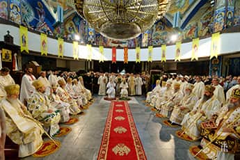 Свети Кирил и Методиј - Света Архиерејска Литургија во соборниот храм Свети Климент Охридски, во Скопје