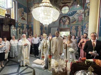 Шеста недела по Педесетница – Света Архиерејска Литургија во храмот „Свети Архангел Гаврил“ во Довлеџик
