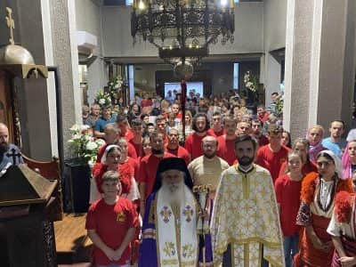 Преподобна маченичка Параскева Римјанка – Архиерејска Воскресна Вечерна Богослужба во Битола