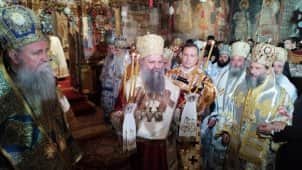 Патријархот српски г.г. Порфириј востоличен во Пеќката Патријаршија