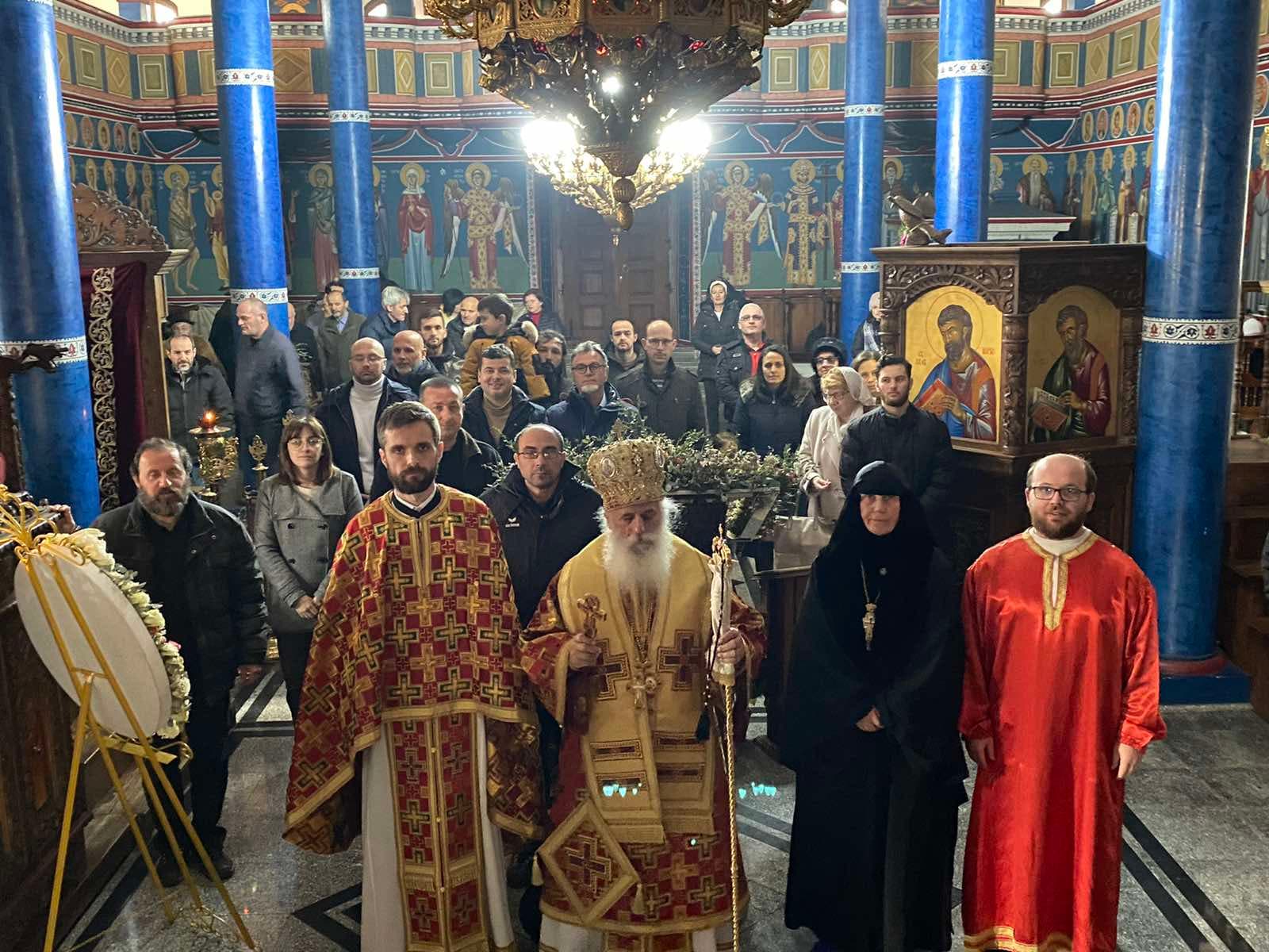 Обрезание Господово и Свети Василиј Велики – Света Архиерејска Литургија во храмот „Рождество на Пресвета Богородица“, во Битола