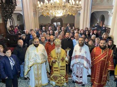 Свети Првомаченик и Архиѓакон Стефан (Трет ден Божик) – Света Архиерејска Литургија во храмот „Свети Кирил и Методиј“, во Прилеп