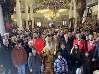 Собор на Пресвета Богородица (Втор ден Божик) – Света Архиерејска Литургија во храмот „Свето Благовештение“, во Прилеп