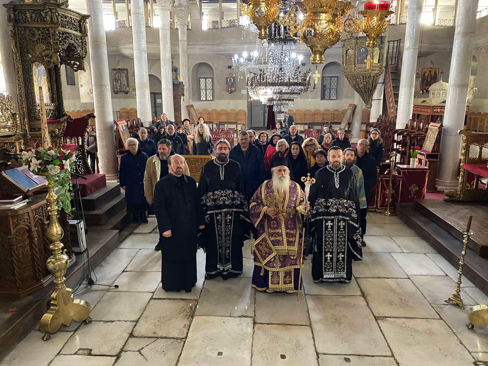 Петок од Првата седмица во Великиот пост – Света Литургија на Претходноосветени Дарови во соборниот храм „Свети Великомаченик Димитриј“, во Битола