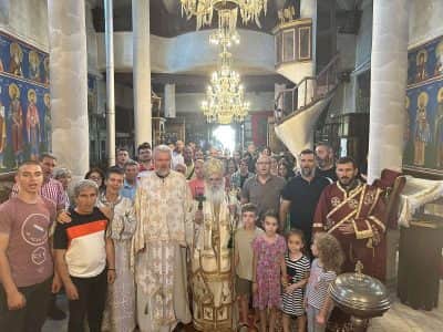 Шеста недела по Педесетница - вета Архиерејска Литургија во храмот „Свети Великомаченик Георгиј“ во Ресен