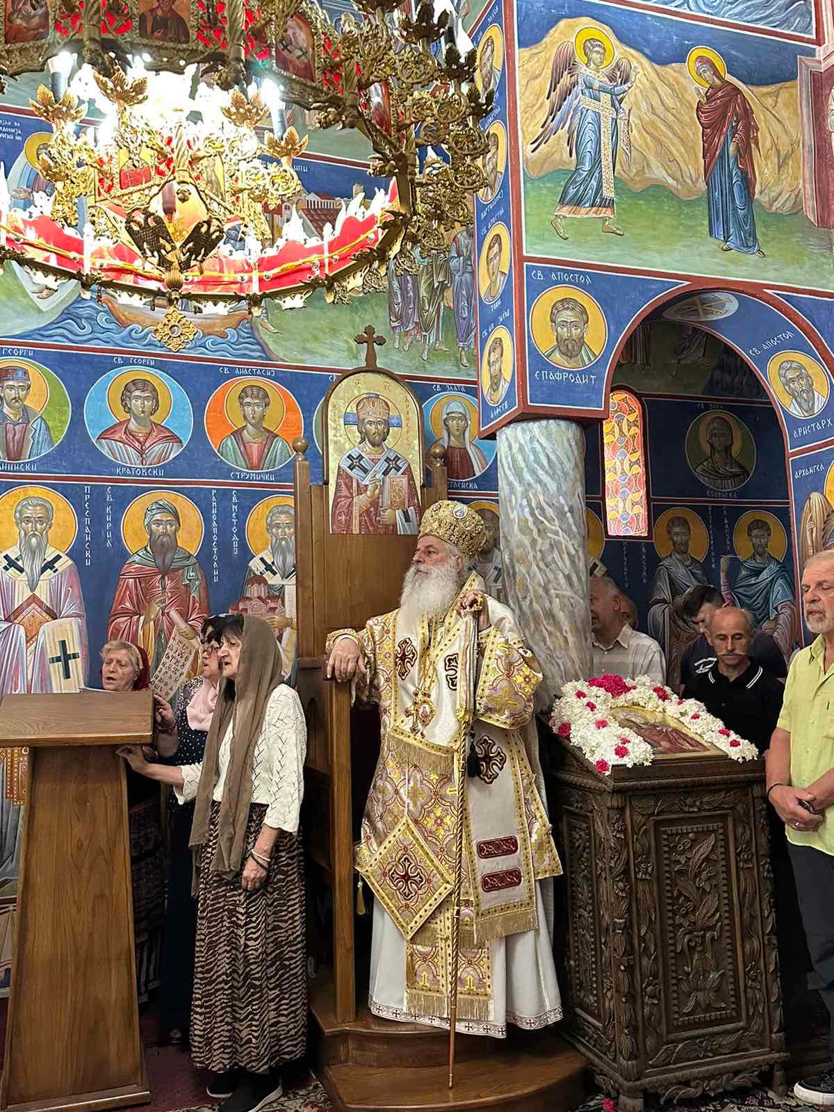 Трета недела по Педесетница - Света Архиерејска Литургија во храмот „Света Лидија“, во Битола