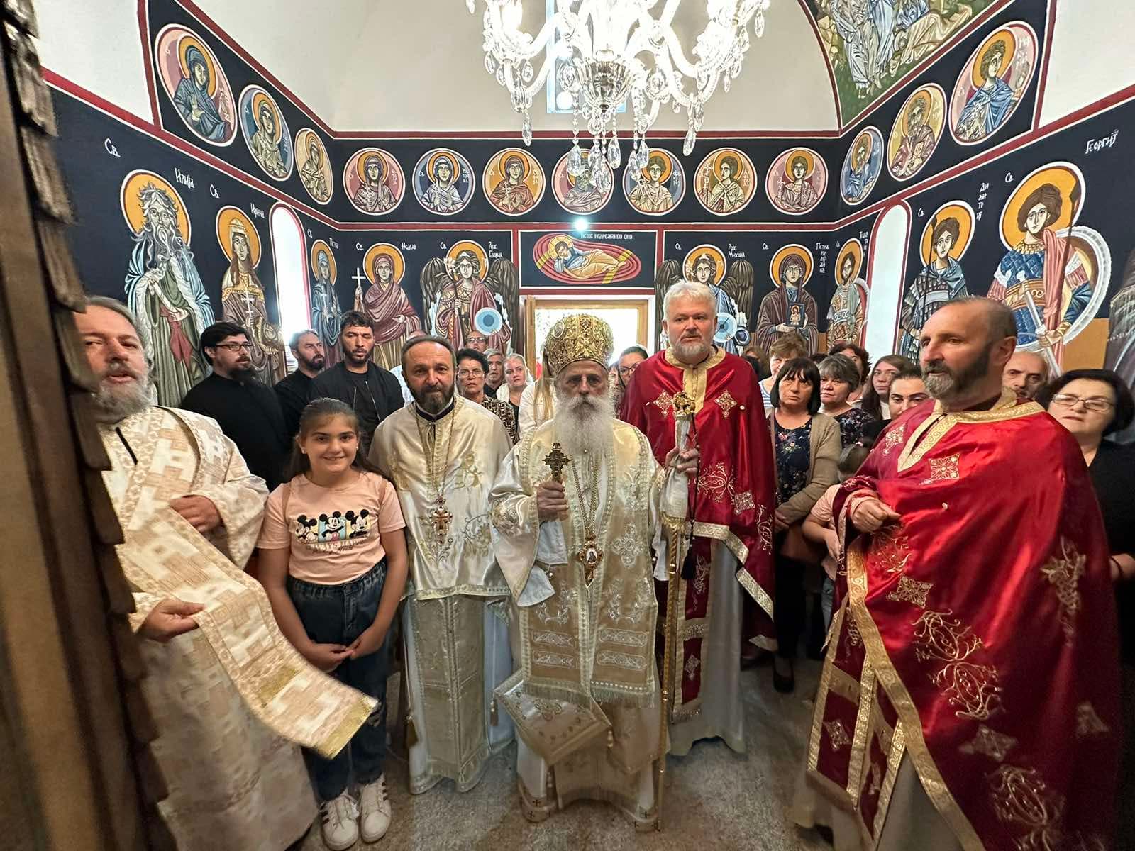 Големо осветување на храмот „Света Великомаченица Недела“, во село Стипона
