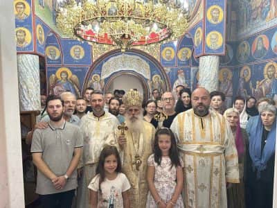 Четиринаесетта недела по Педесетница – Света Архиерејска Литургија во храмот „Света Лидија“, во Битола